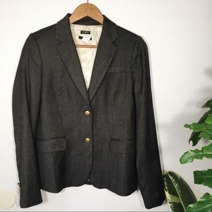 J Crew Factory Donegal Wool Schoolboy Blazer